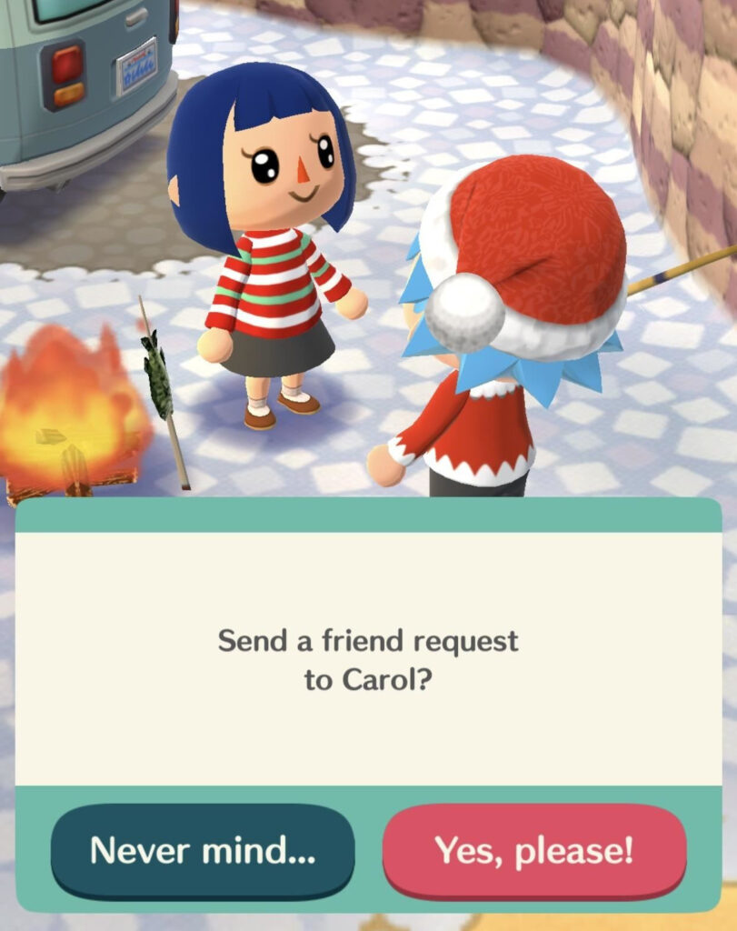 Making friends